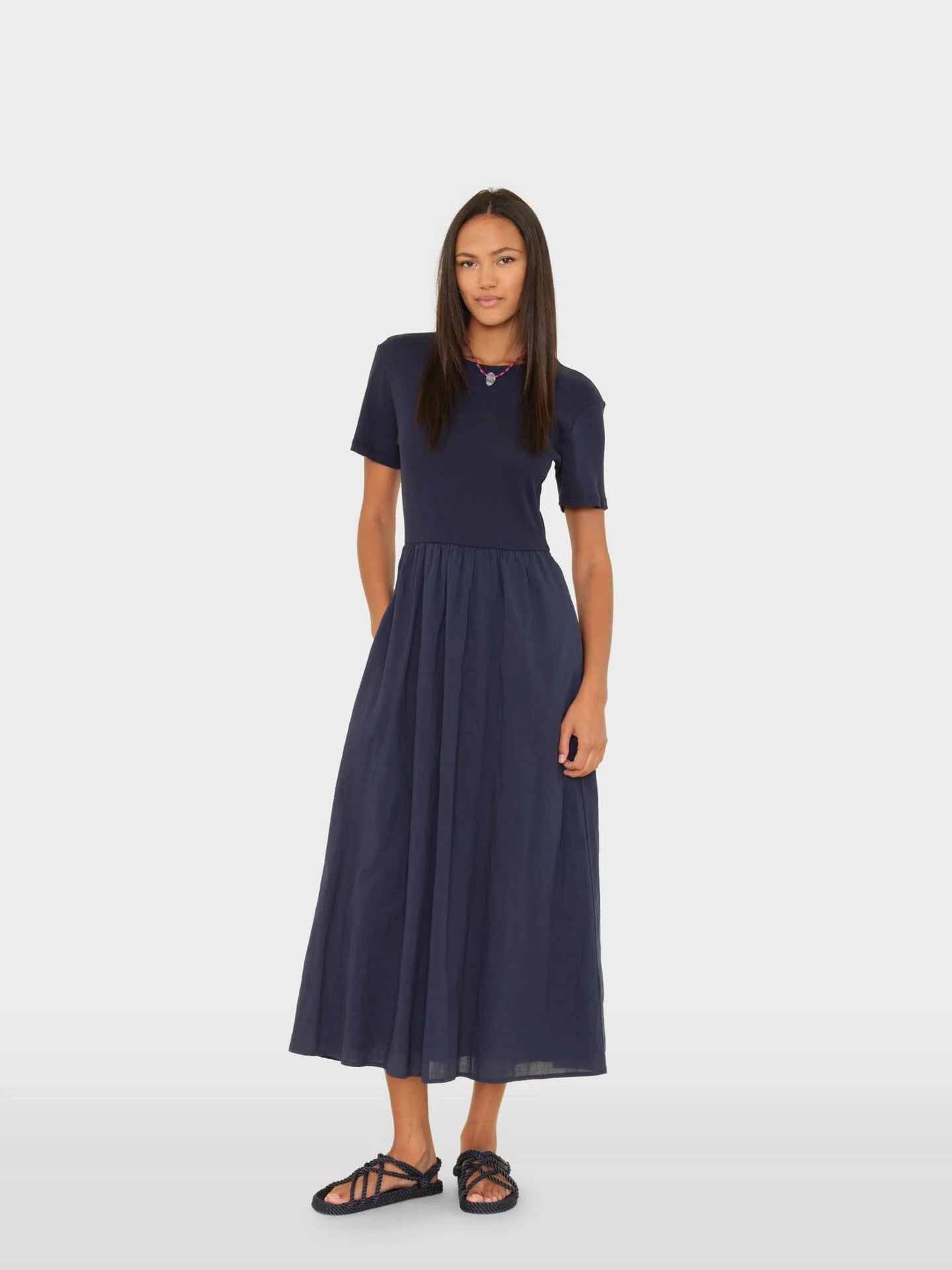 Fayth Dress in Navy
