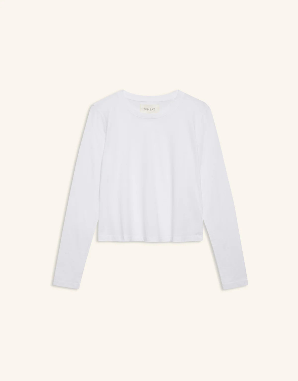 Austin Long Sleeve Tee in White