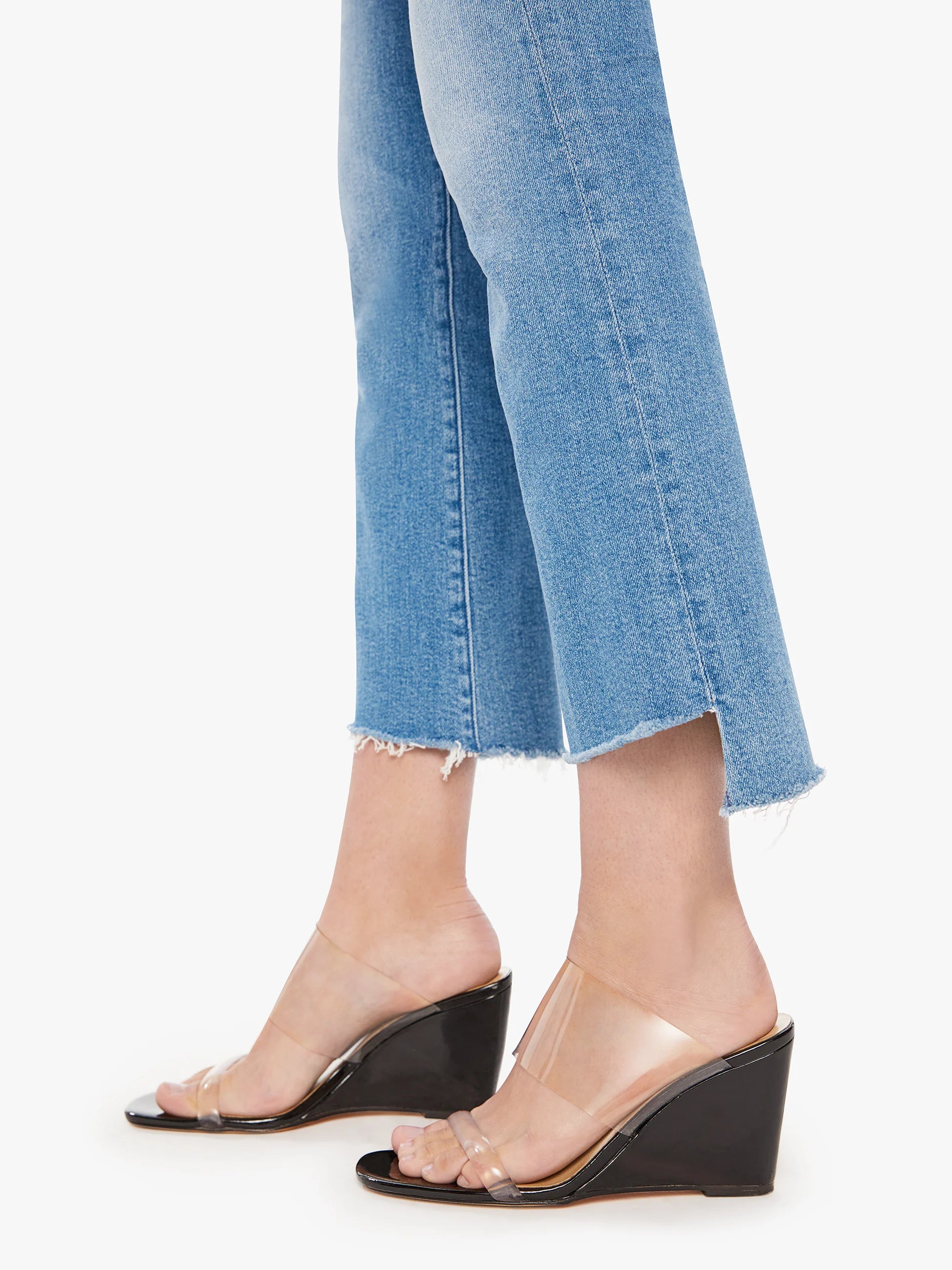 The Insider Crop Step Fray in Out of the Blue