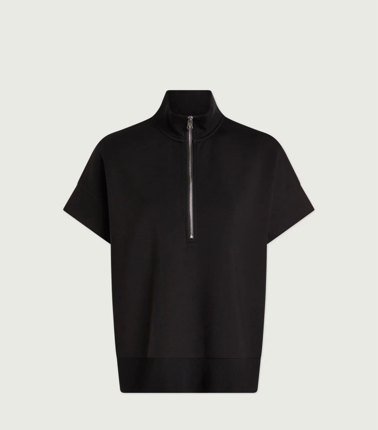 Ritchie Short Sleeve Sweatshirt - Black