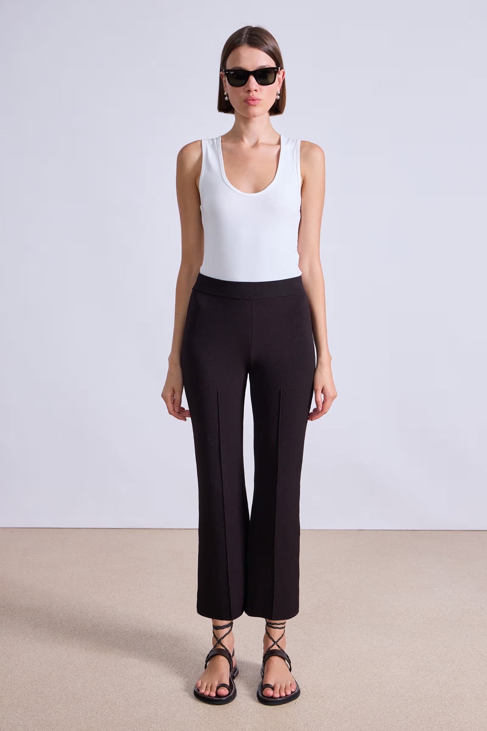 Rene Pull On Pant in Deep Espresso