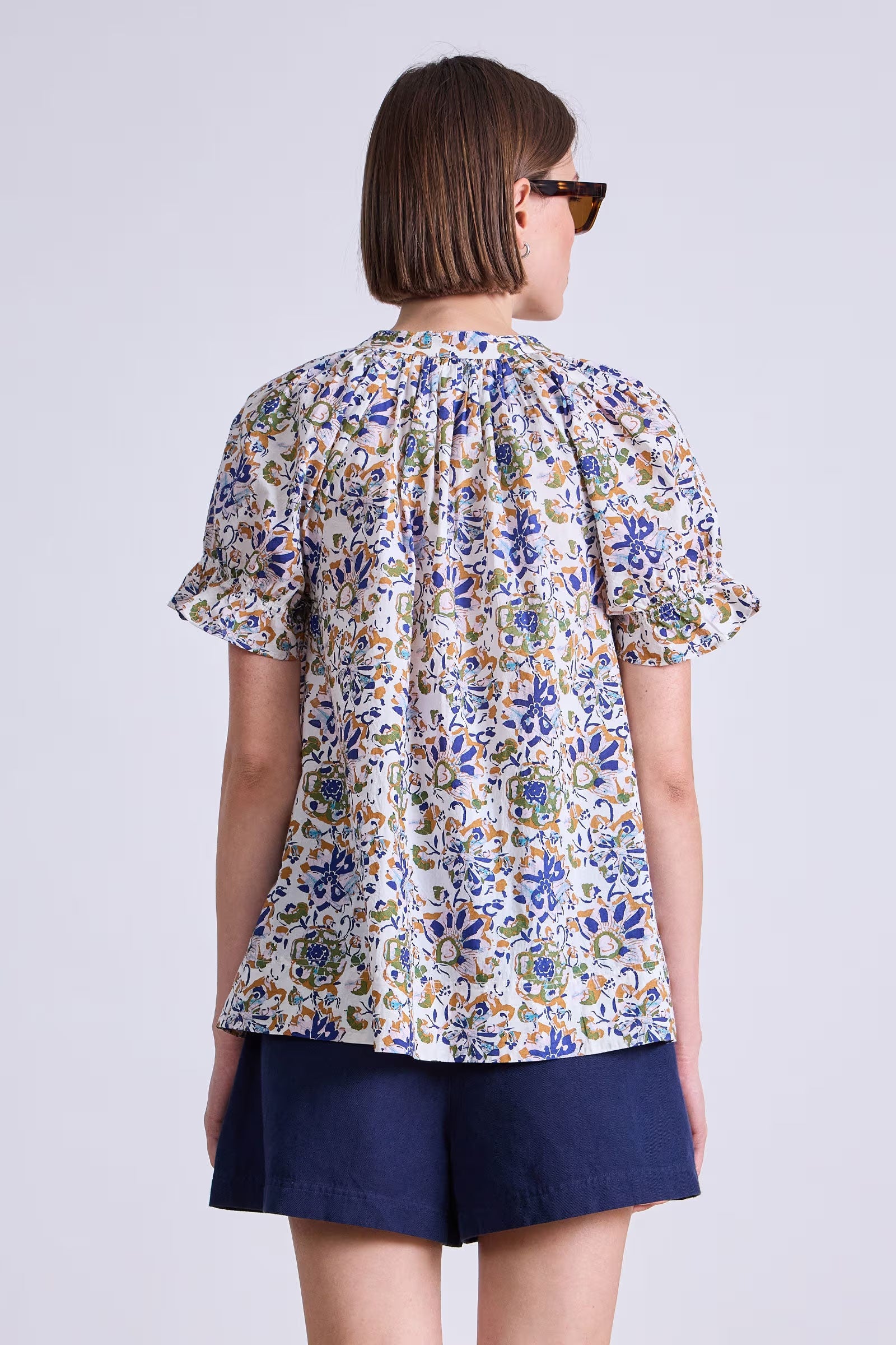 Lo Capo Top in Batik Floral