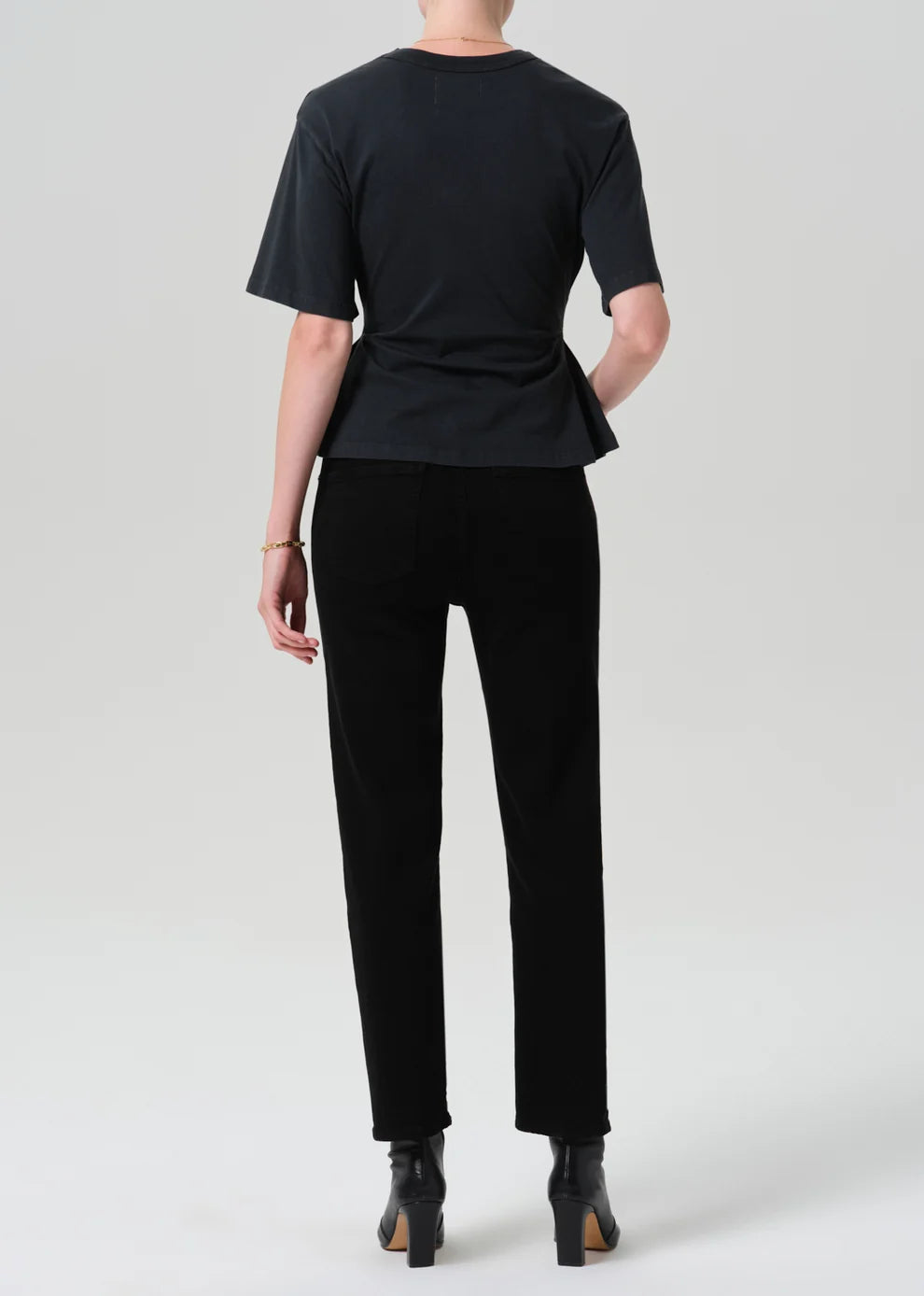 Caia Straight in Plush Black