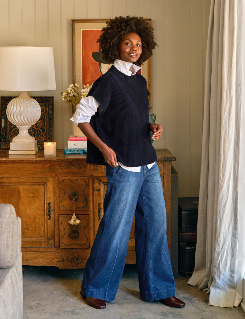 Italian West Village Chino in 1984 Washed Blue