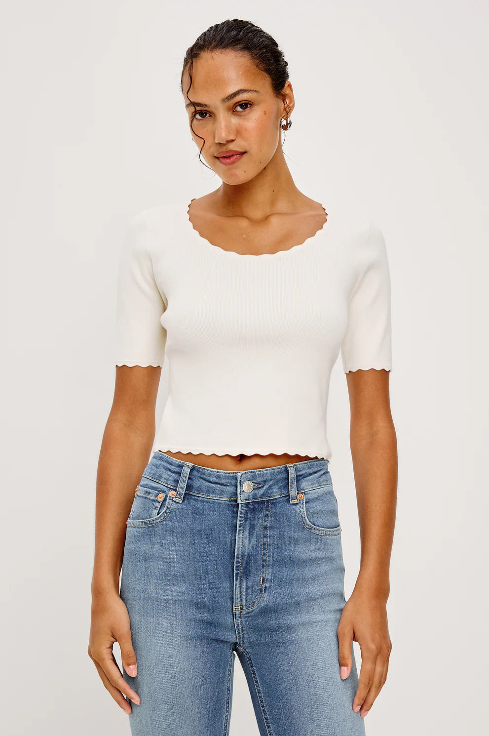 Louanna Top in Ivory