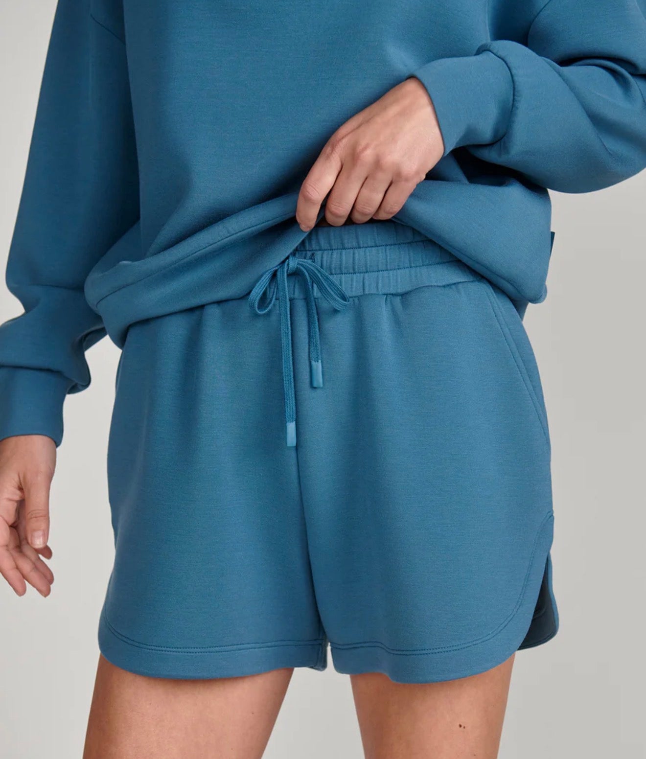 Coulter High Rise Short 3.5 - Mallard Blue