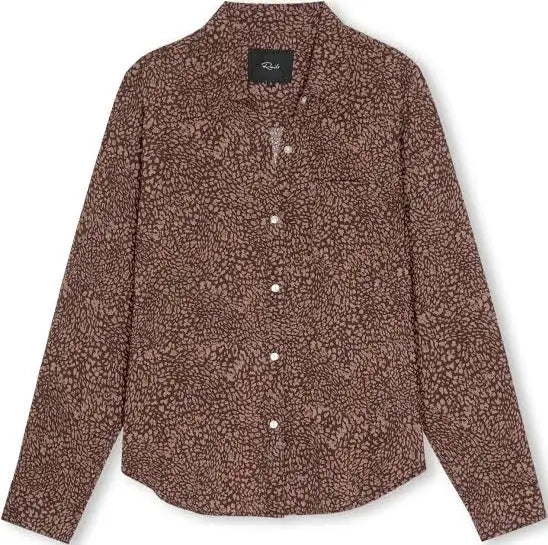 Josephine Shirt- Cocoa Mini Chetah