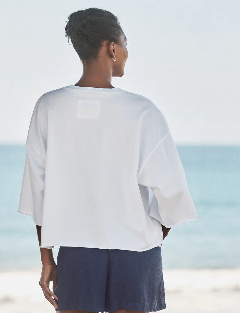 Oversized Crop SS Tee