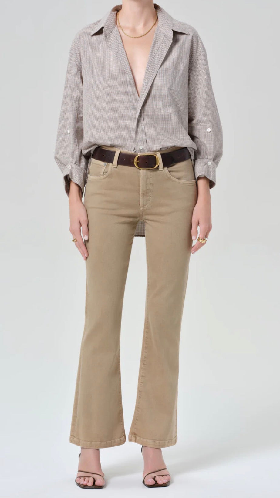 Goldie Kick Flare in Catalina