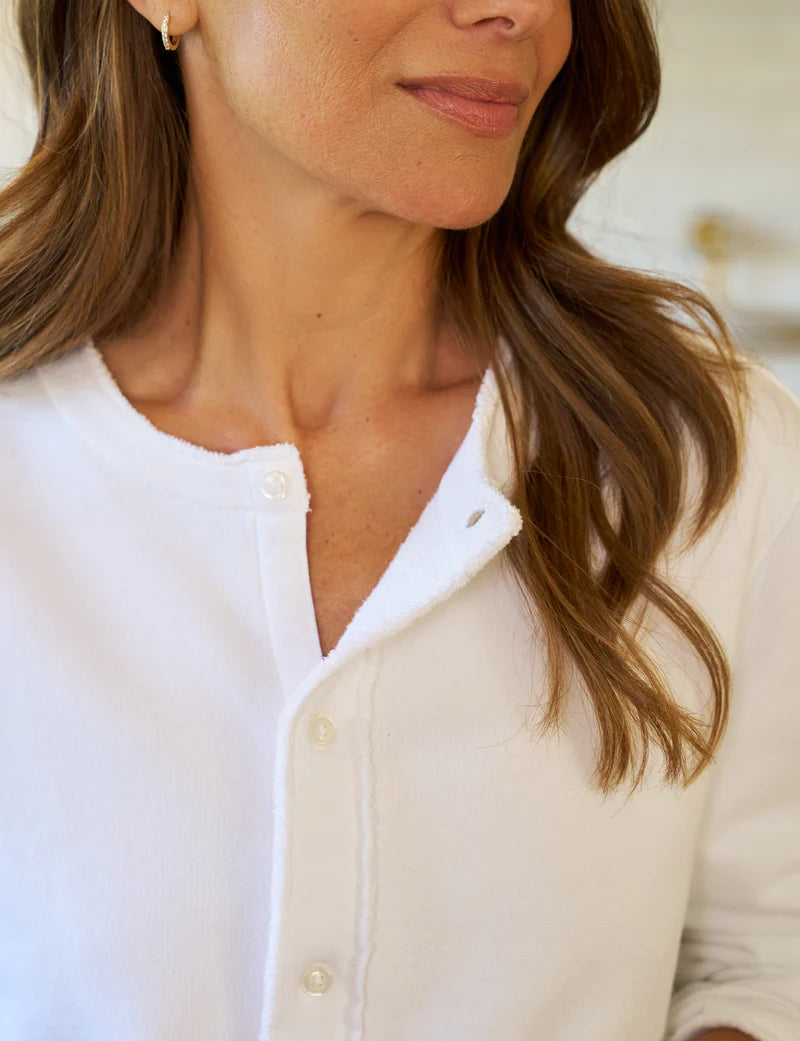 Jackie Cardigan in White