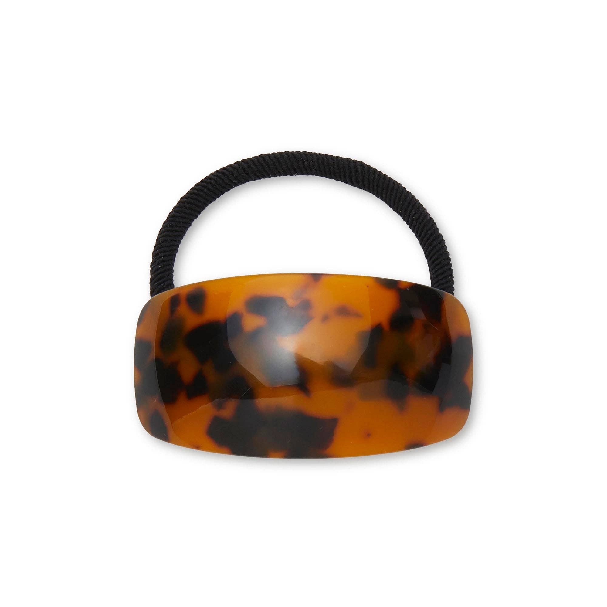 TORTOISE GENIE ACETATE HAIR TIE