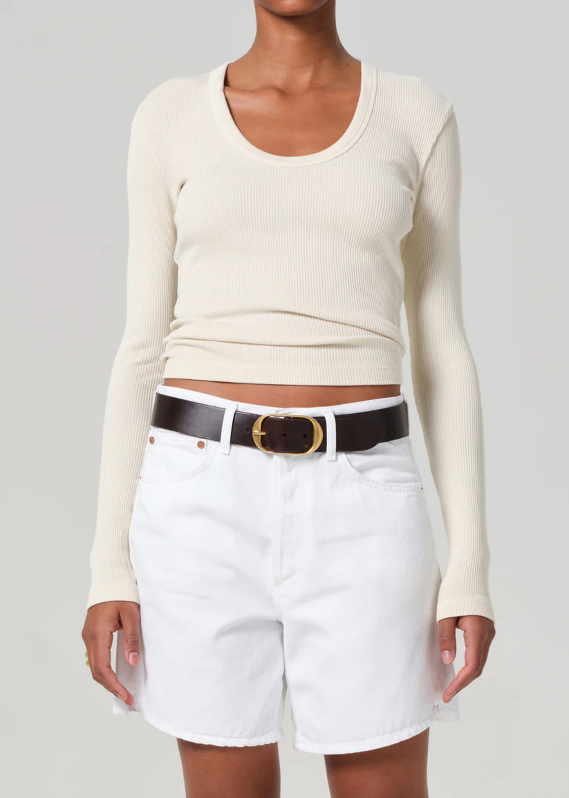 Mara U-Neck in Dune