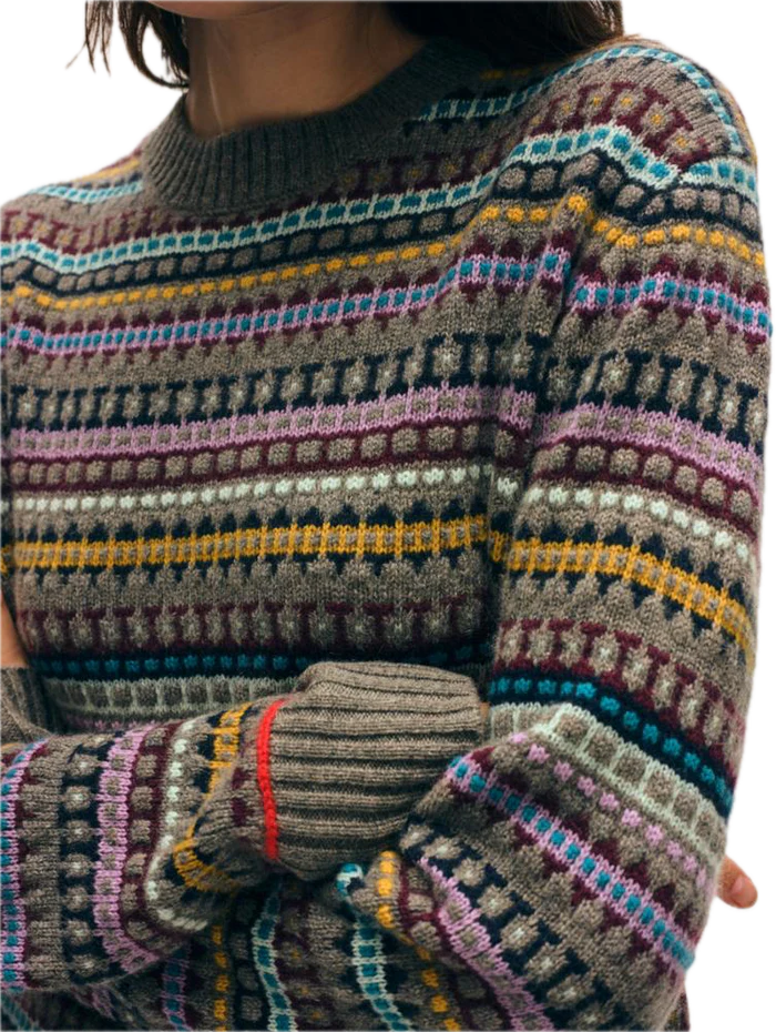 Fair Isle Crewneck Sweater