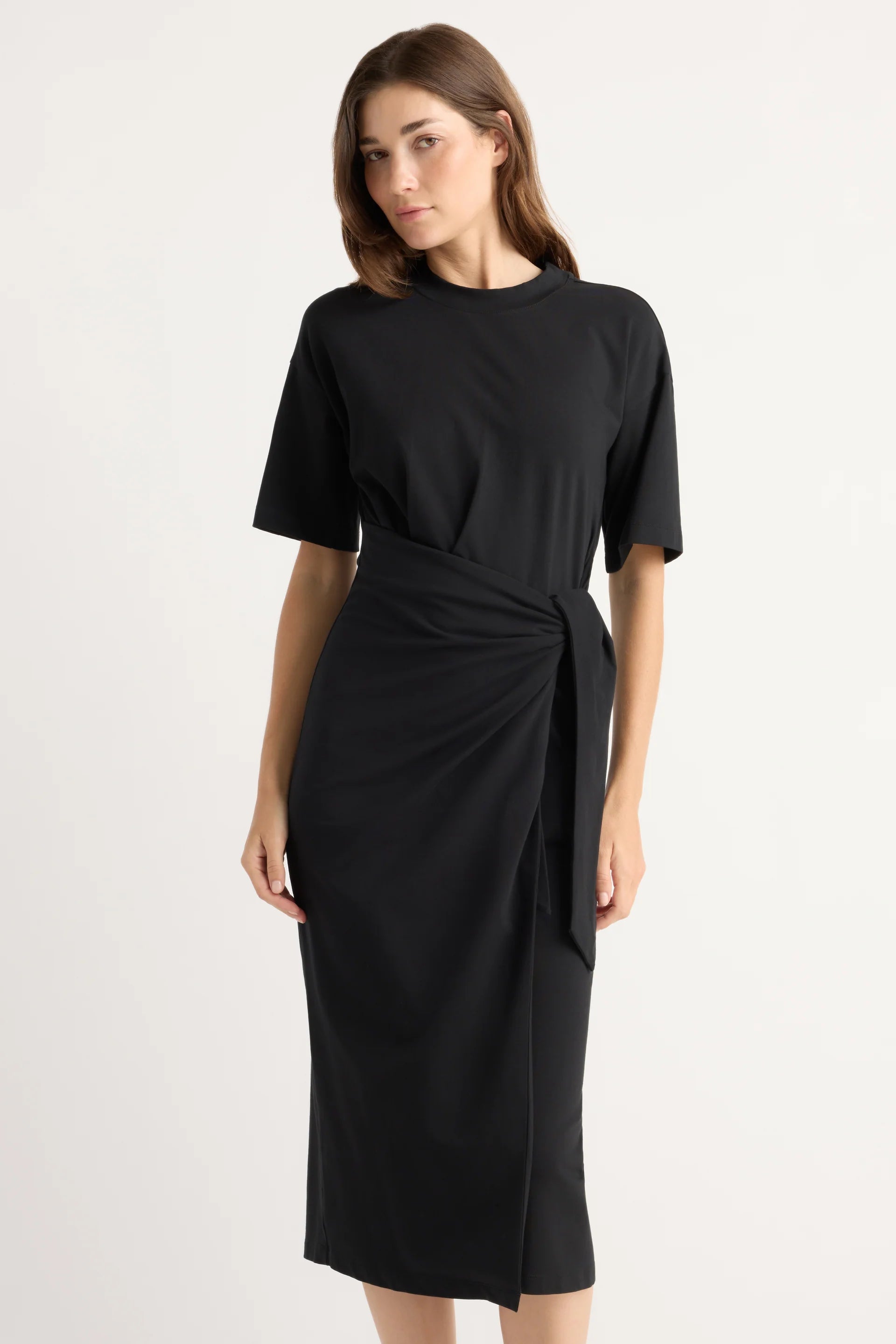 Noa Organic Cotton T-Shirt Wrap Dress