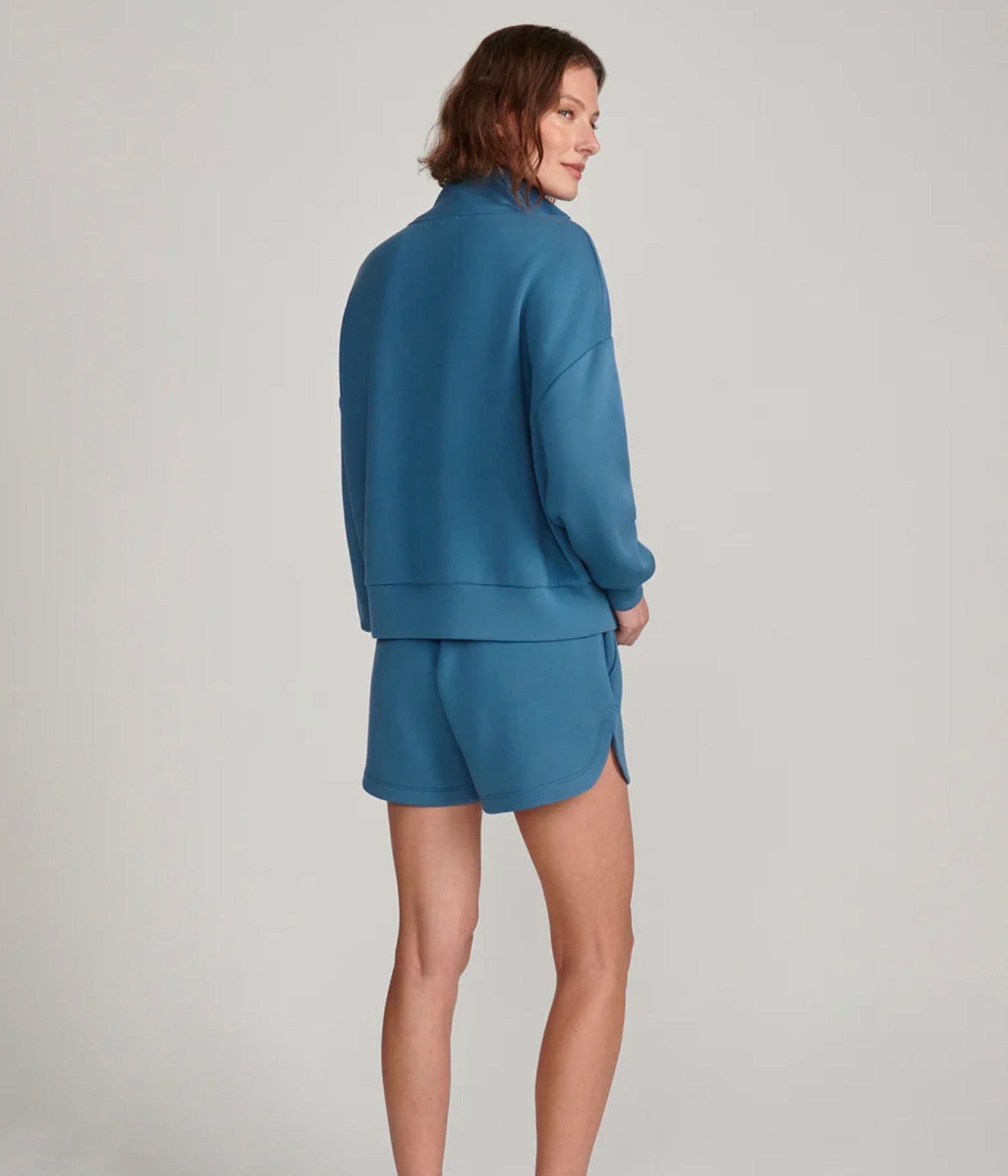 Coulter High Rise Short 3.5 - Mallard Blue