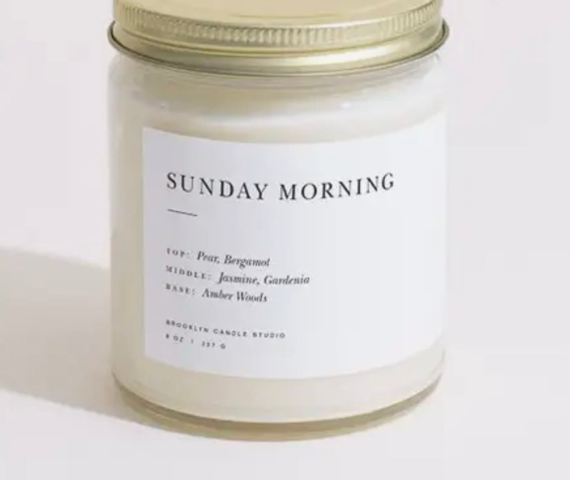 Sunday Morning Jar Candle