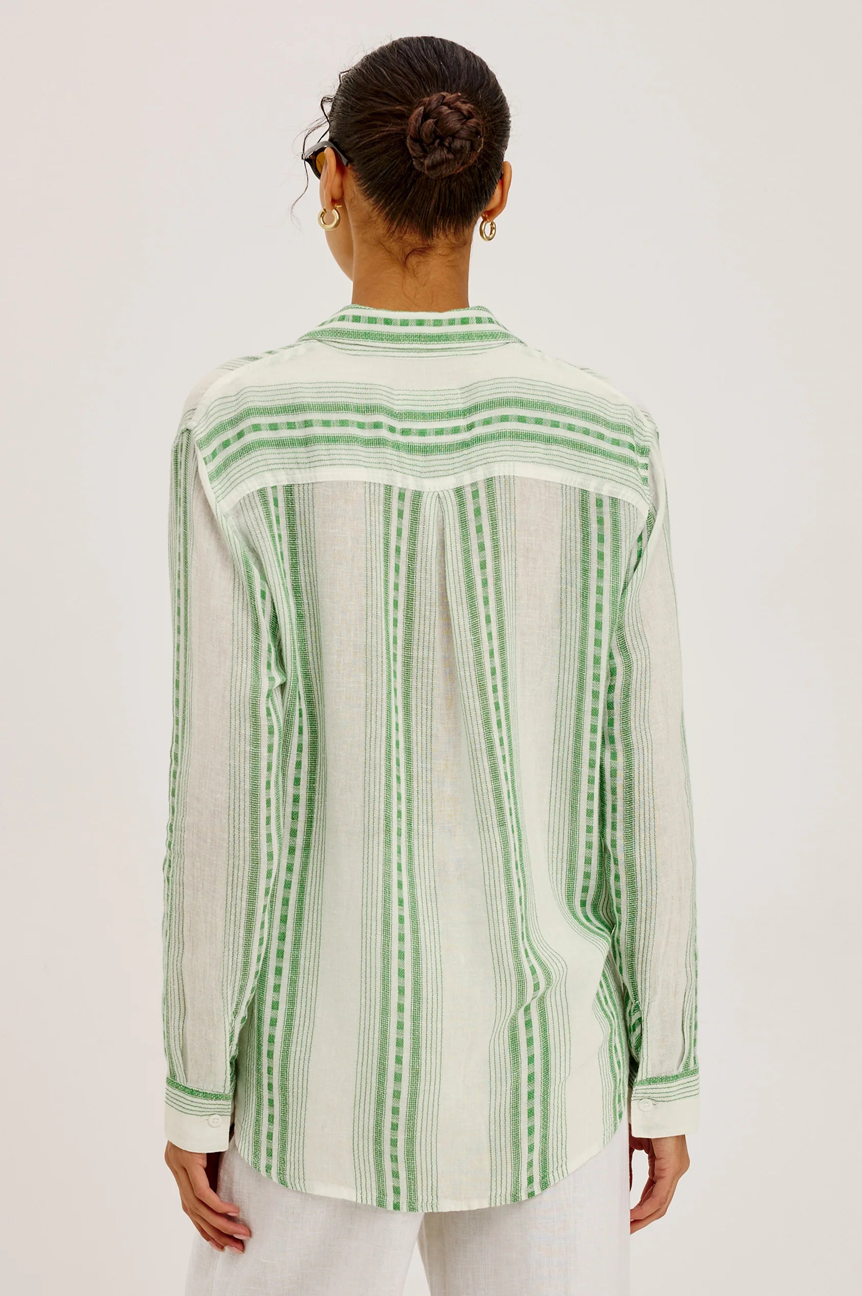 Charli Shirt in Margarita Stripe