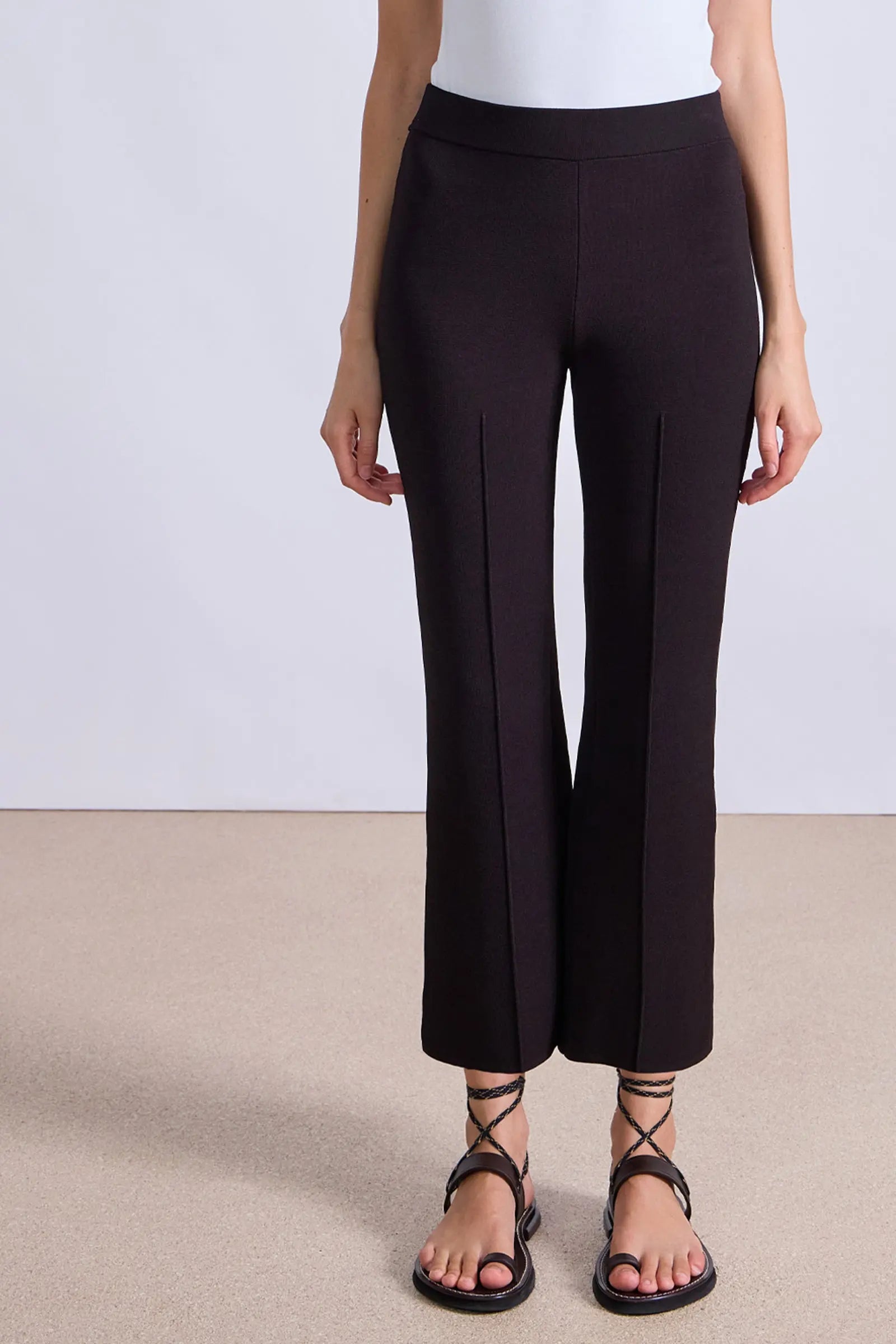 Rene Pull On Pant in Deep Espresso