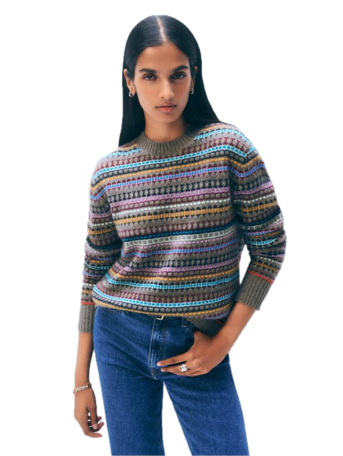 Fair Isle Crewneck Sweater