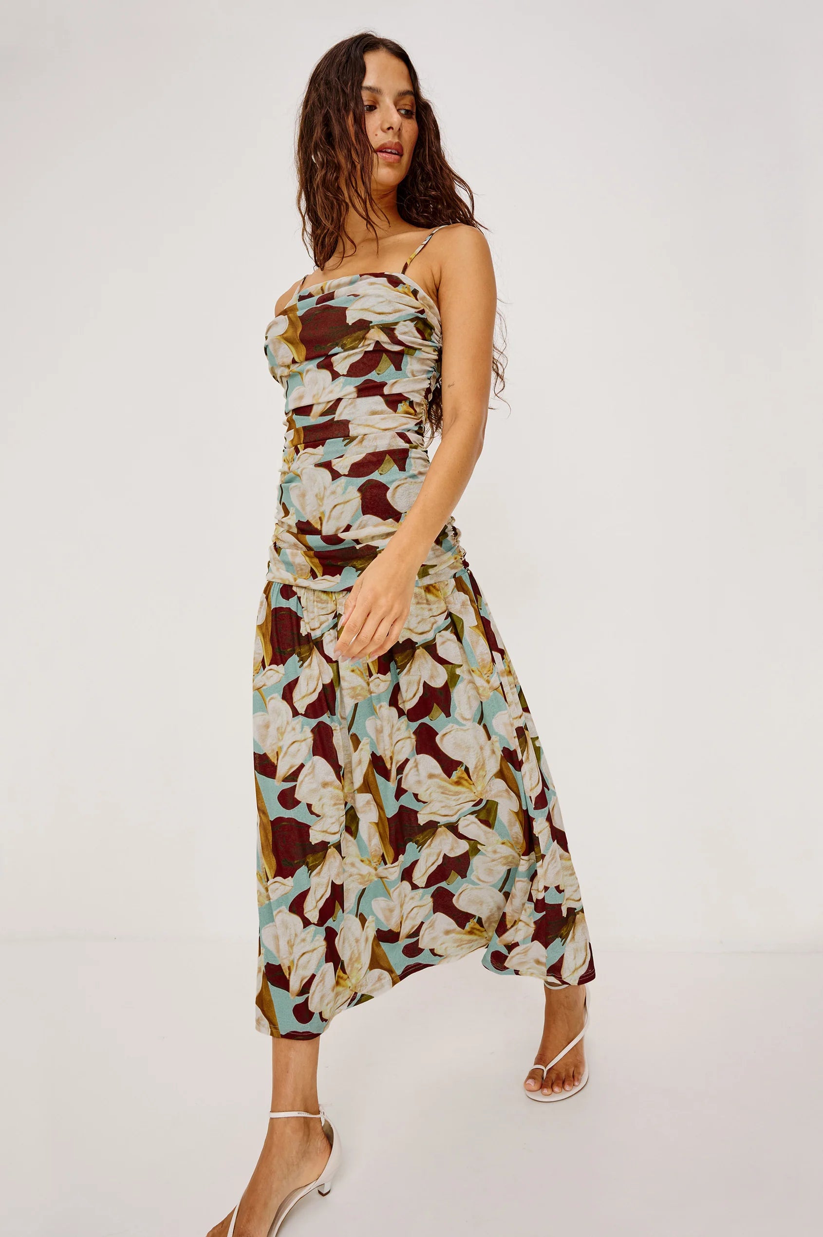 Dolly Dress in Plumeria