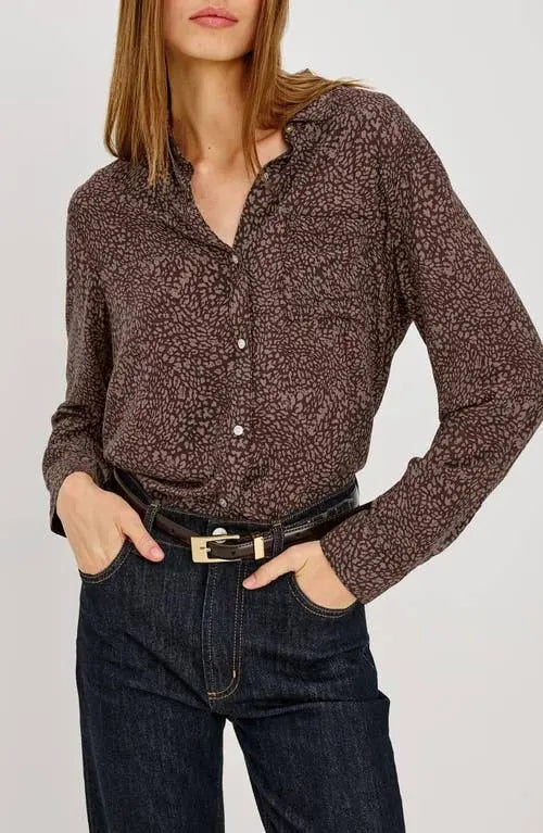 Josephine Shirt- Cocoa Mini Chetah