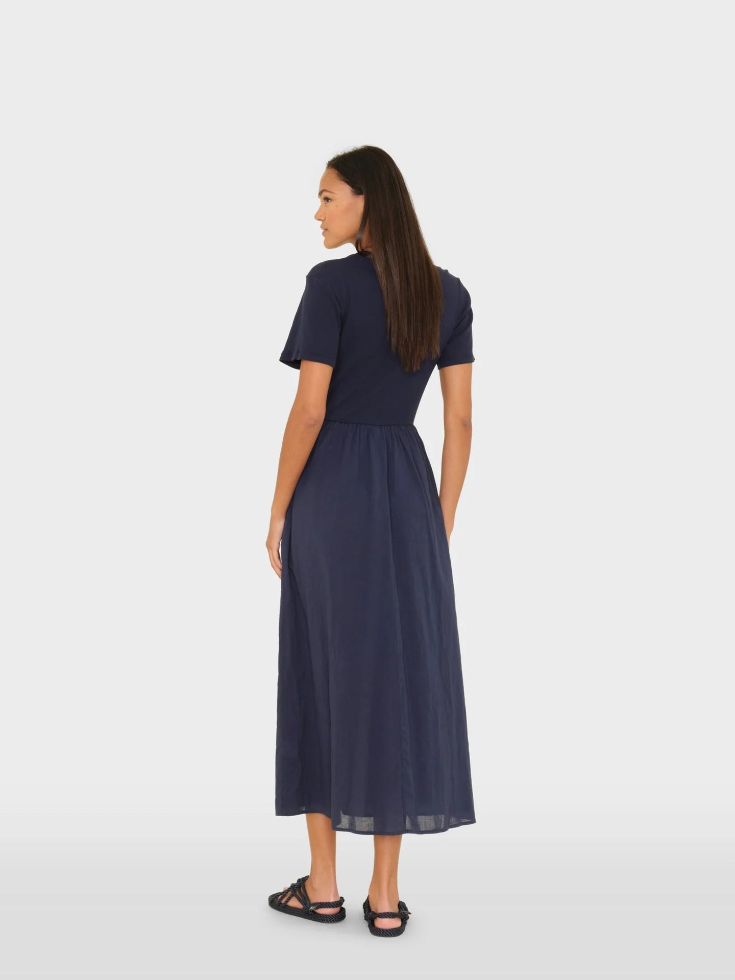 Fayth Dress in Navy