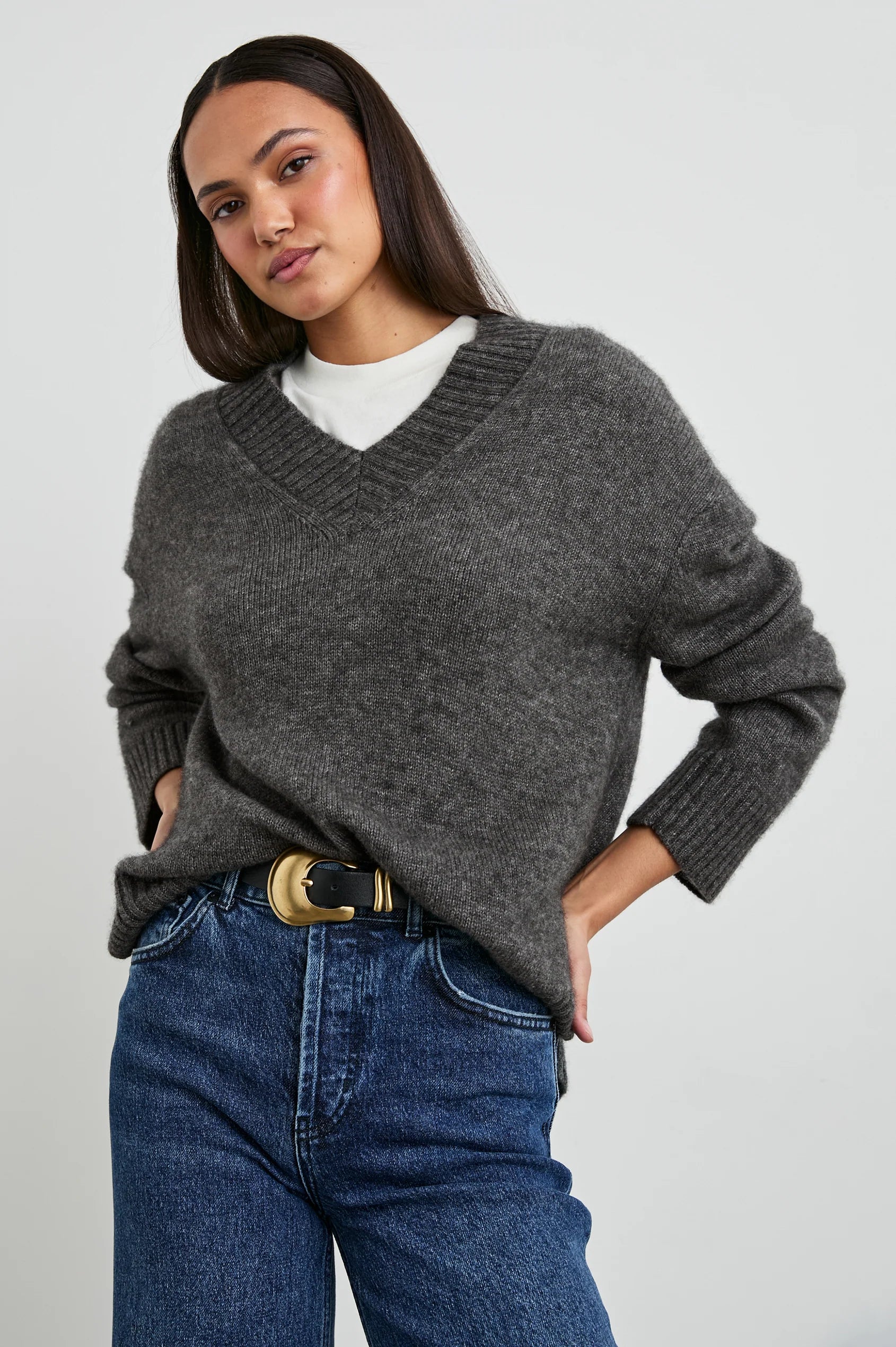 Gisella Sweater in Thunder