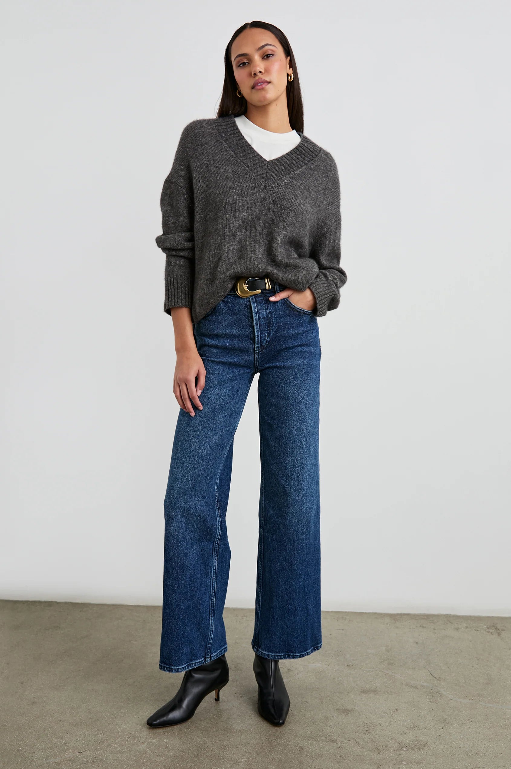 Gisella Sweater in Thunder