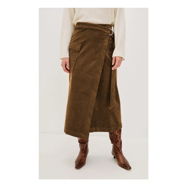 Graciela Skirt in Chestnut