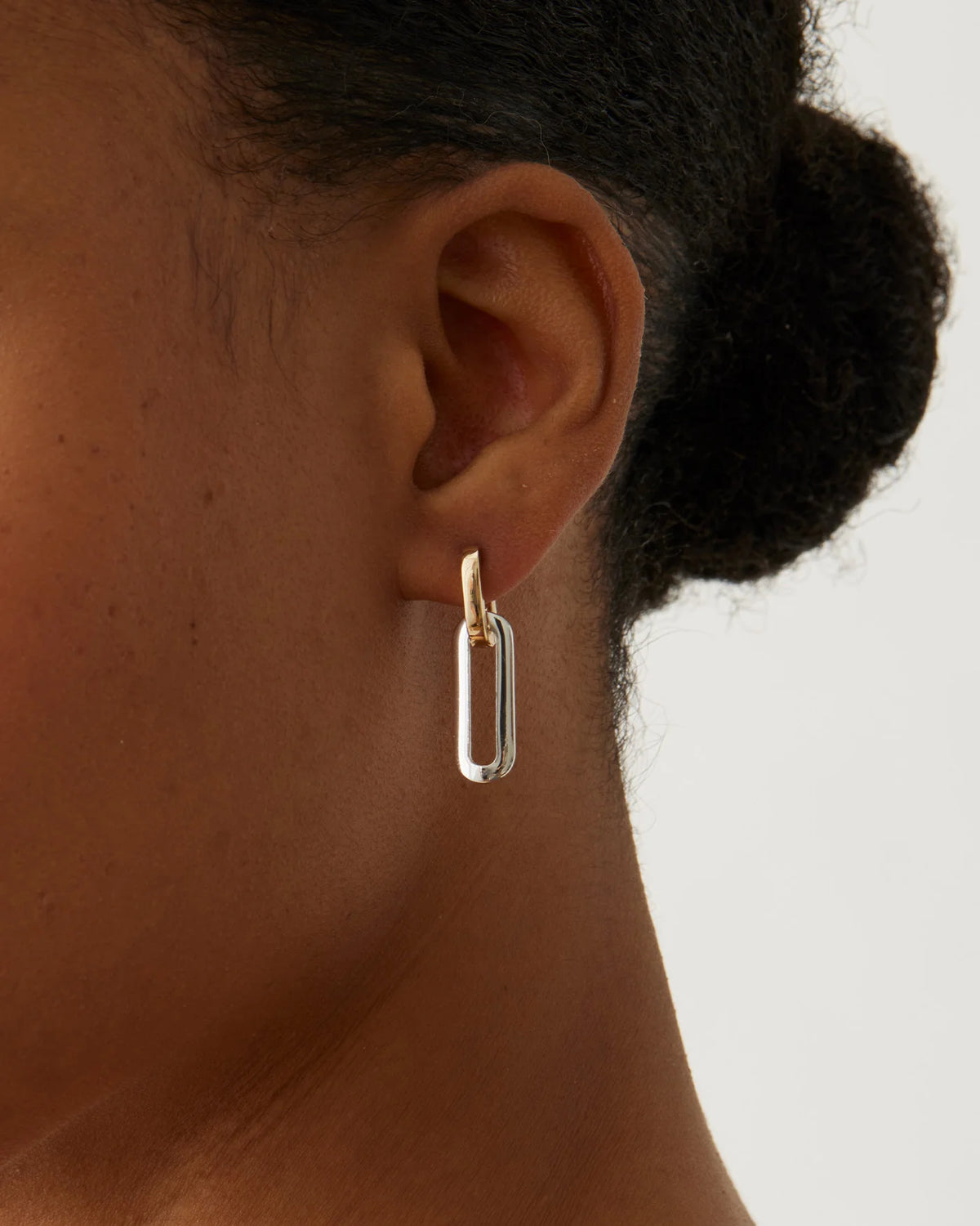 Puffy Detachable Link Earrings