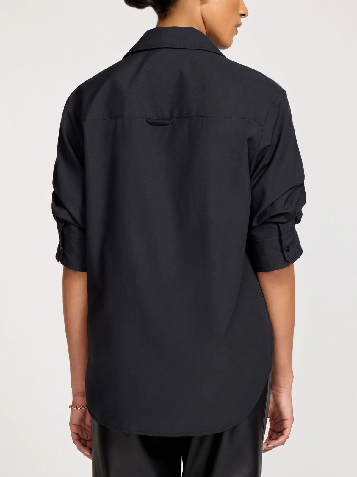The Pia Shirt in Black Onyx