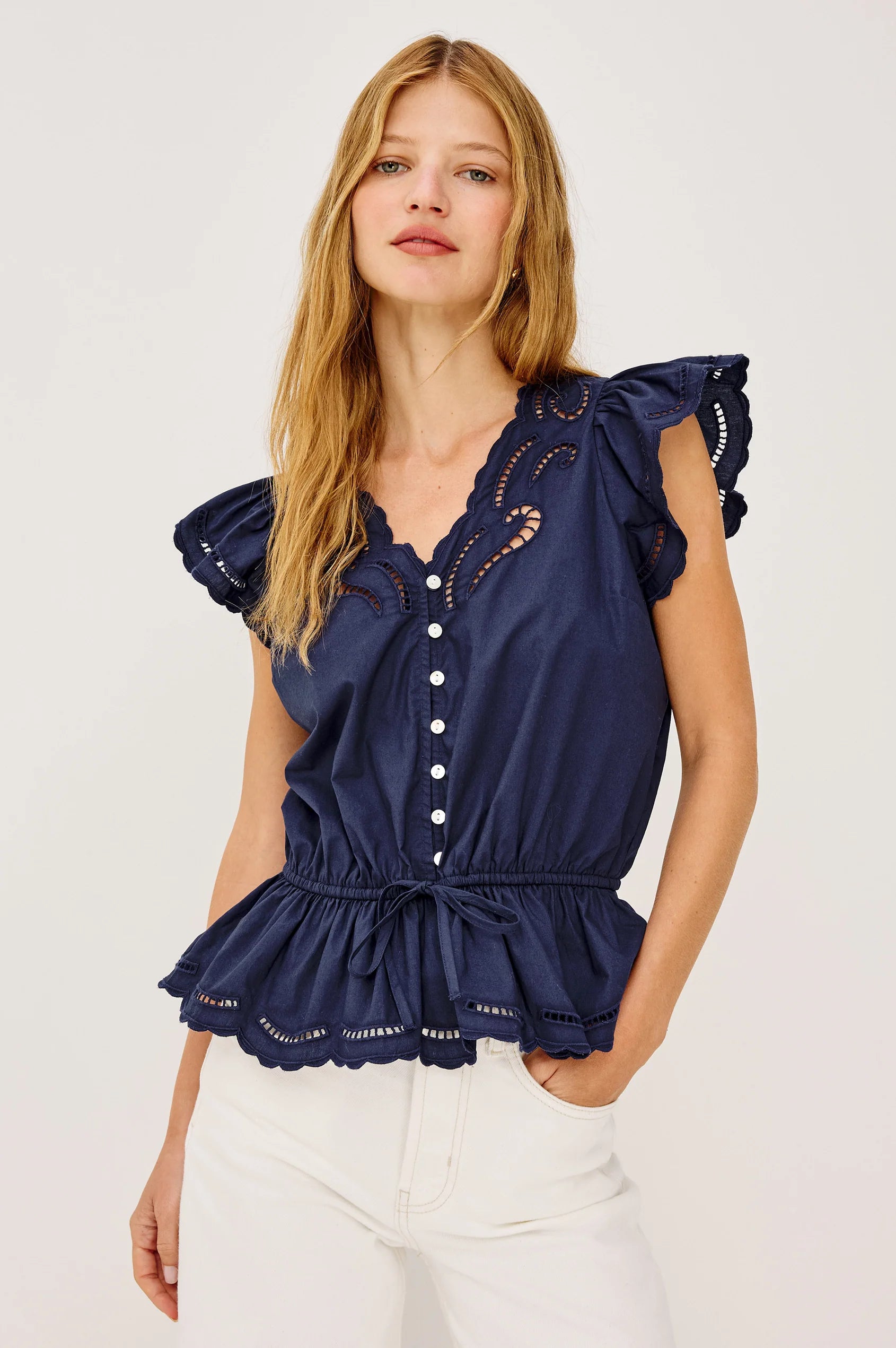 Sandy Top in Navy