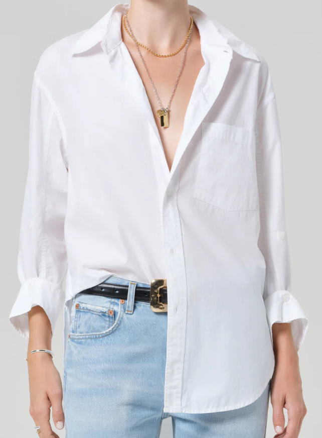 Kayla Shirt- Optic White