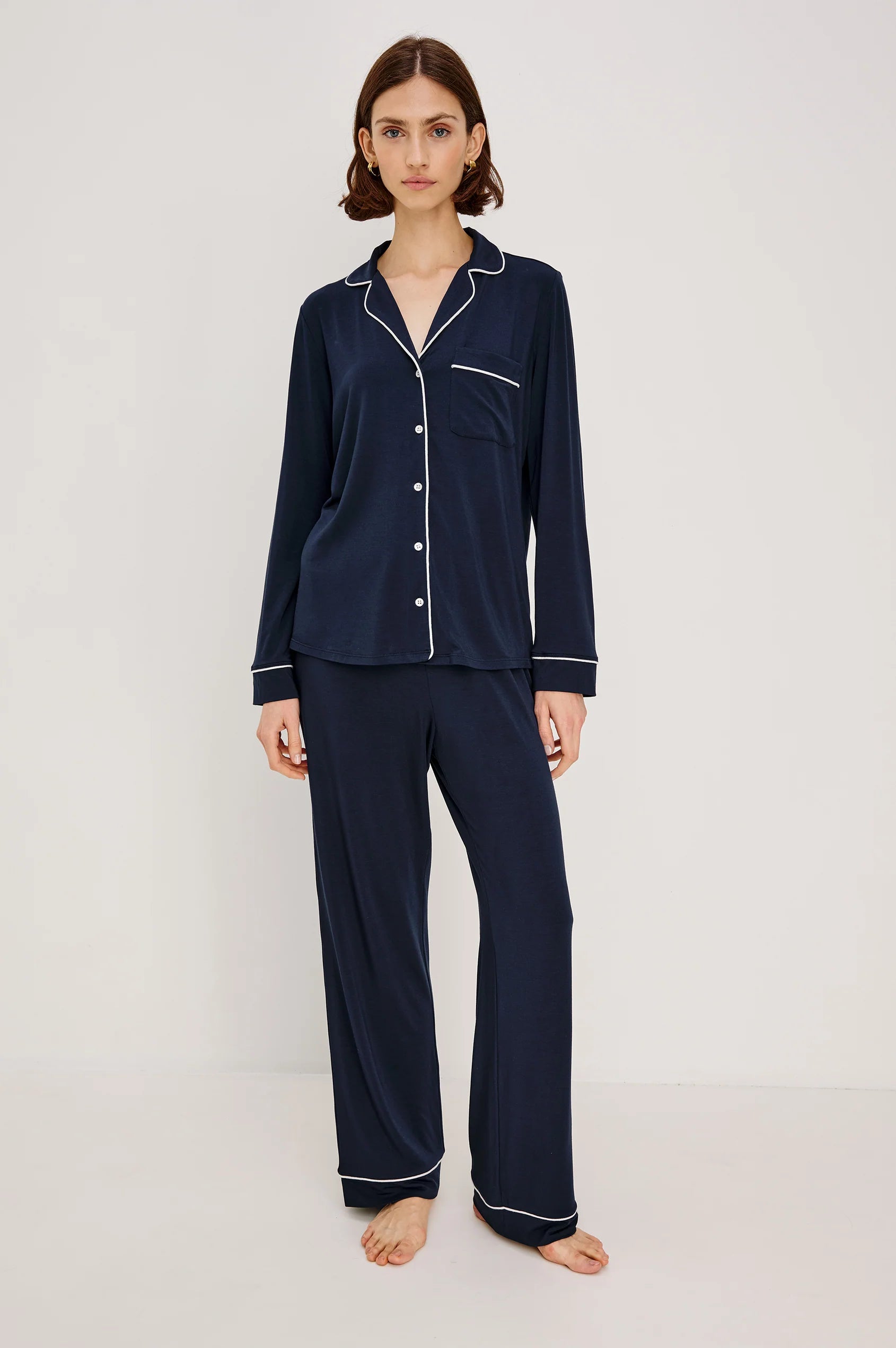 Varra Pajama Set in Navy
