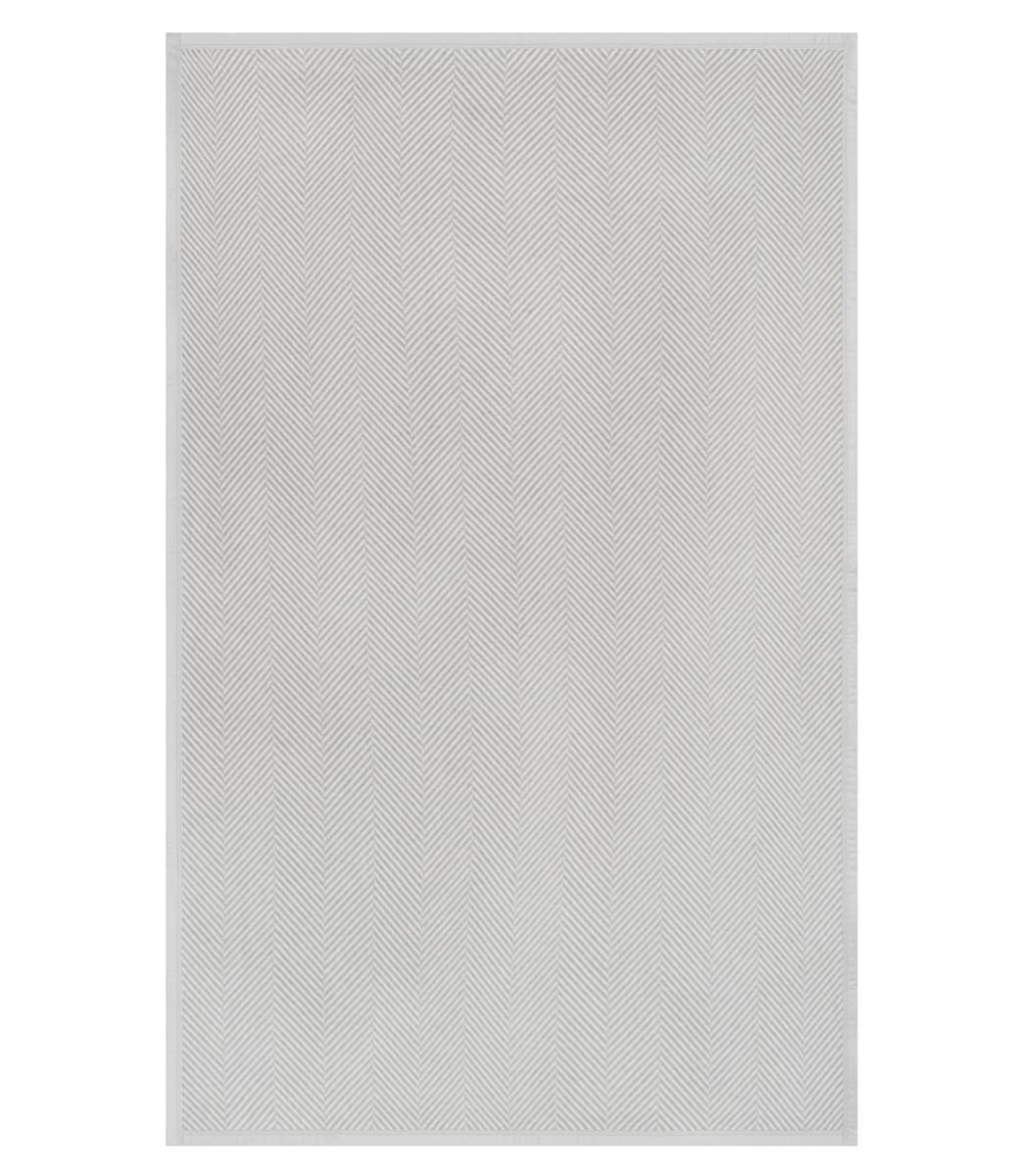 Harborview Herringbone Light Grey Blanket: Original