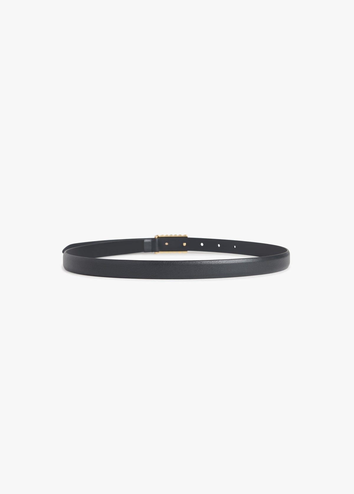 The Vintage Belt- Black/Gold