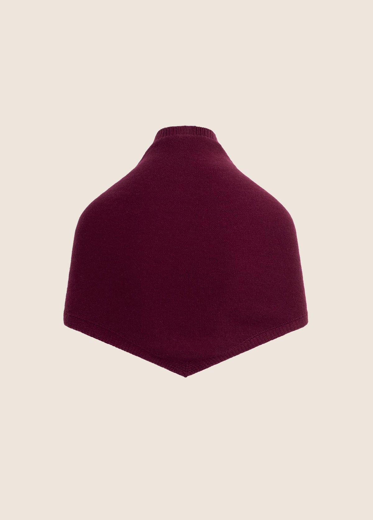 The Triangle Scarf- Burgundy