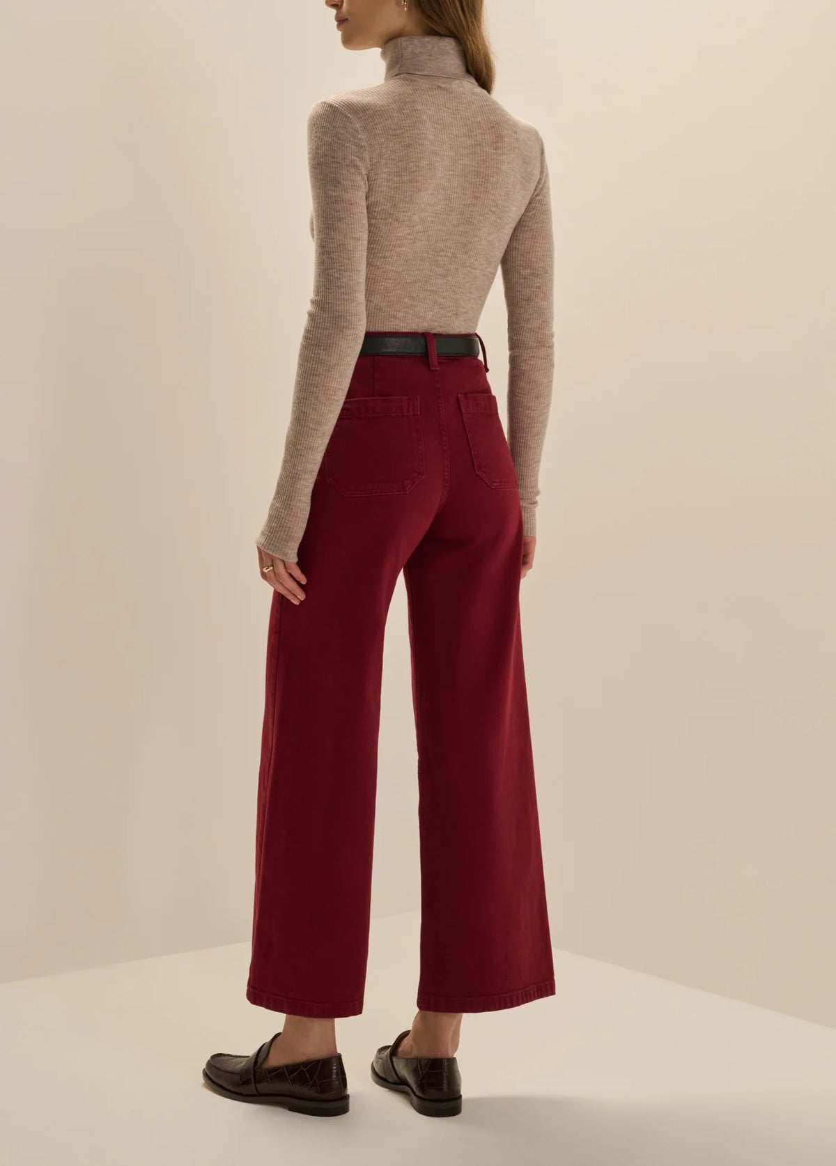The Amelia Long Sleeve- Melange Beige