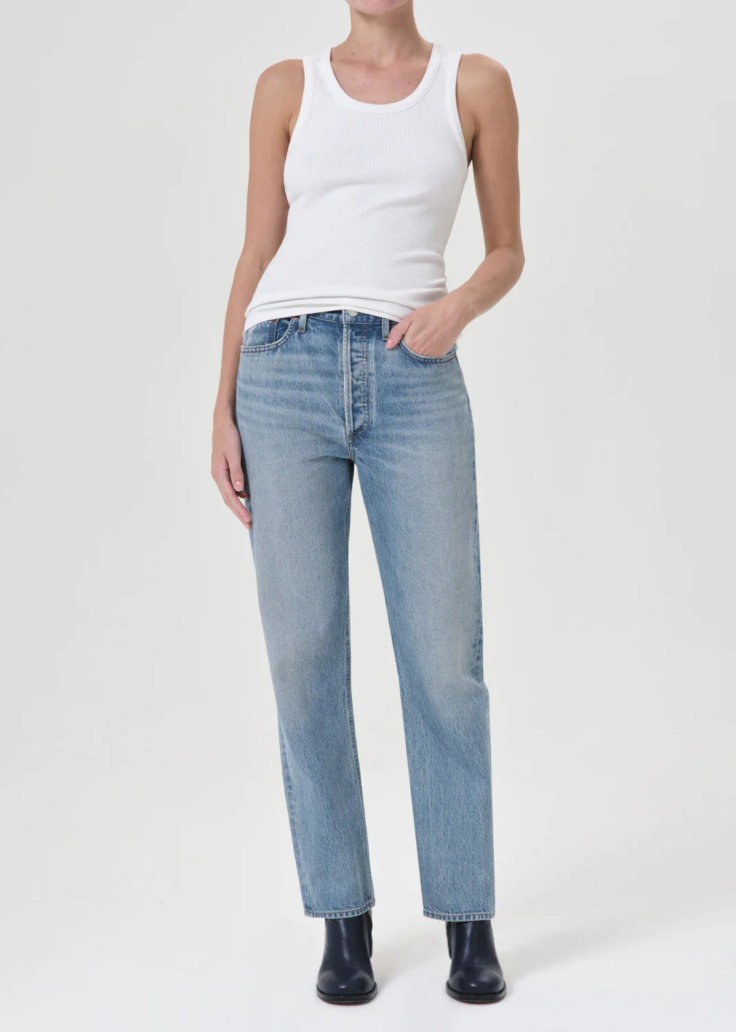 Agolde 90s Pinch Waist High Rise Straight