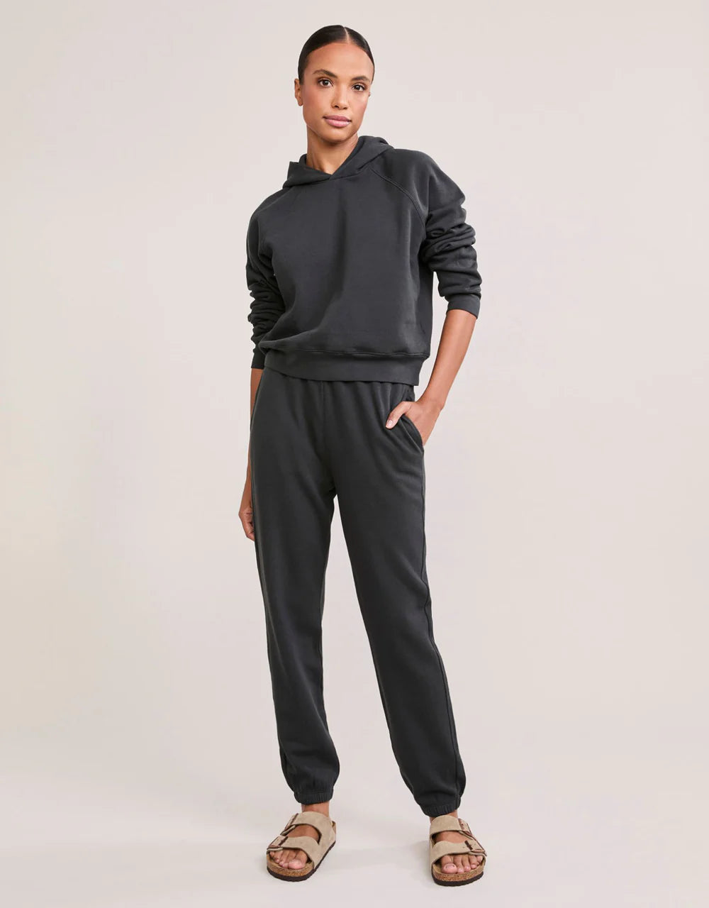 Berkeley Sweatpant in Washed Black