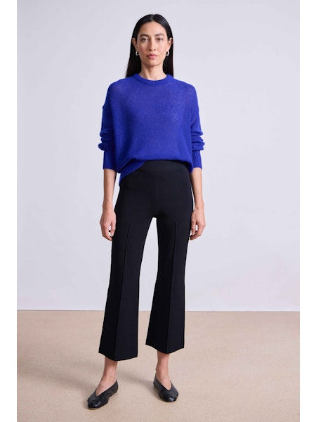 Rene Pull on Pant in Black