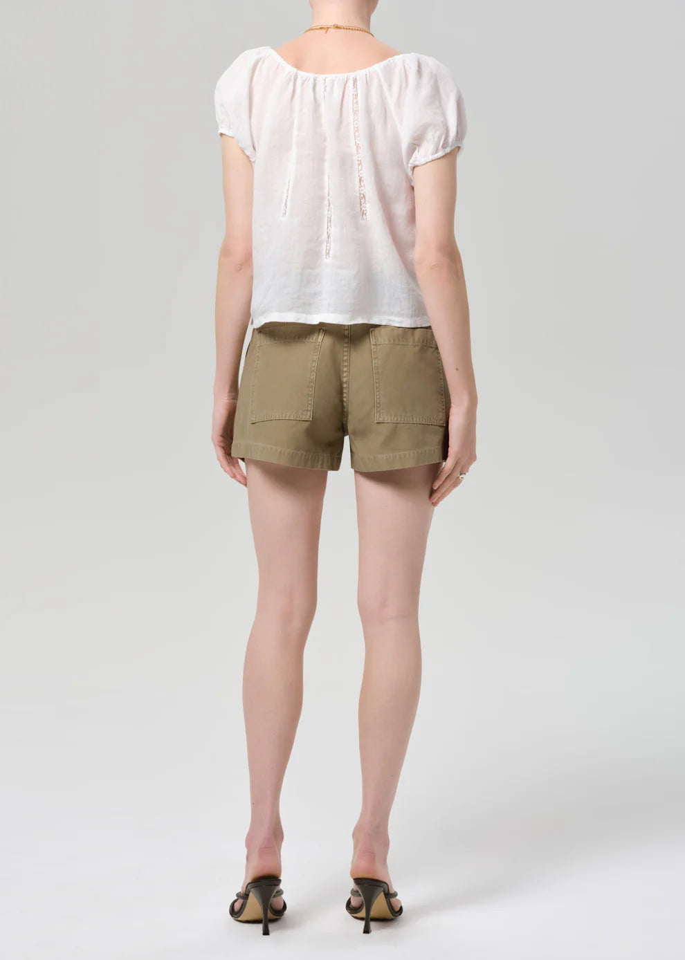 Marcella Utility Short in Bezal