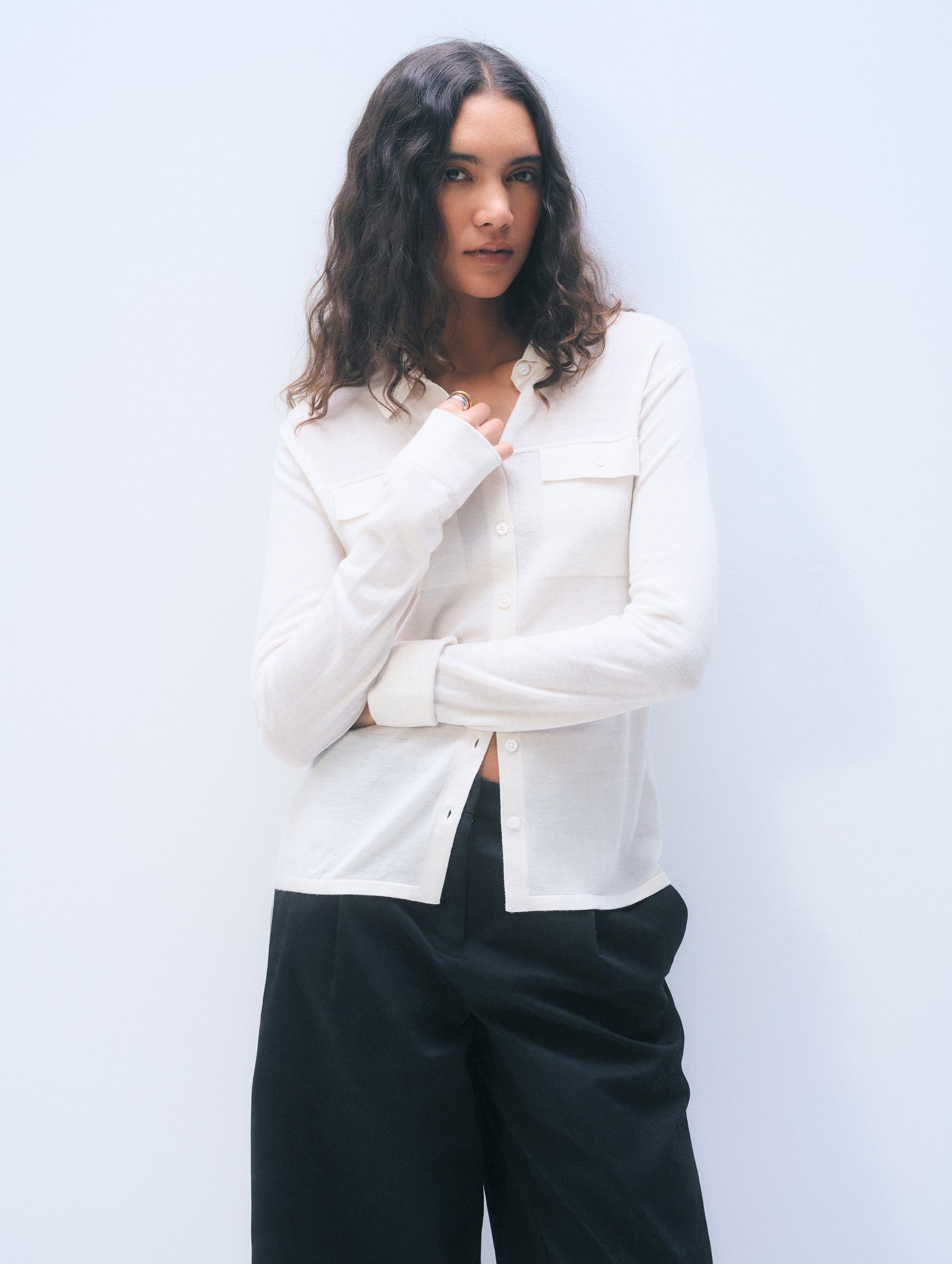 Superfine Merino Wool Shirt