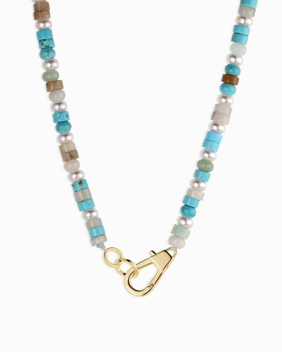 Harbor Statement Necklace Turquoise