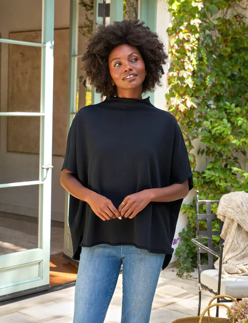 Audrey Funnel Neck Capelet