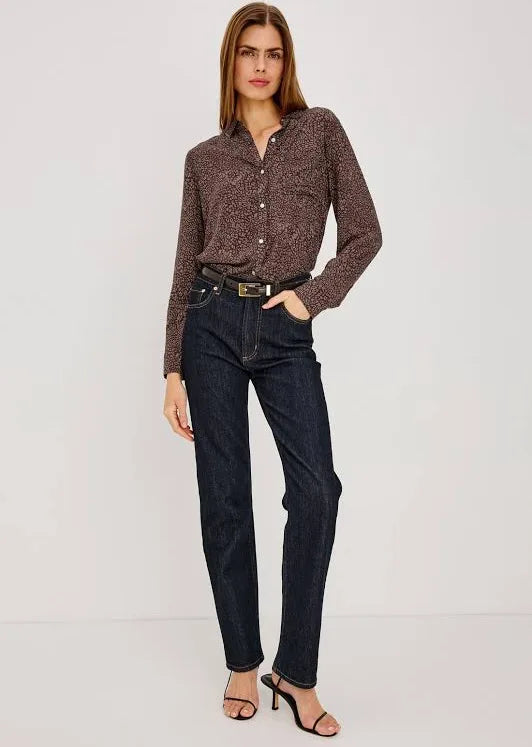 Josephine Shirt- Cocoa Mini Chetah