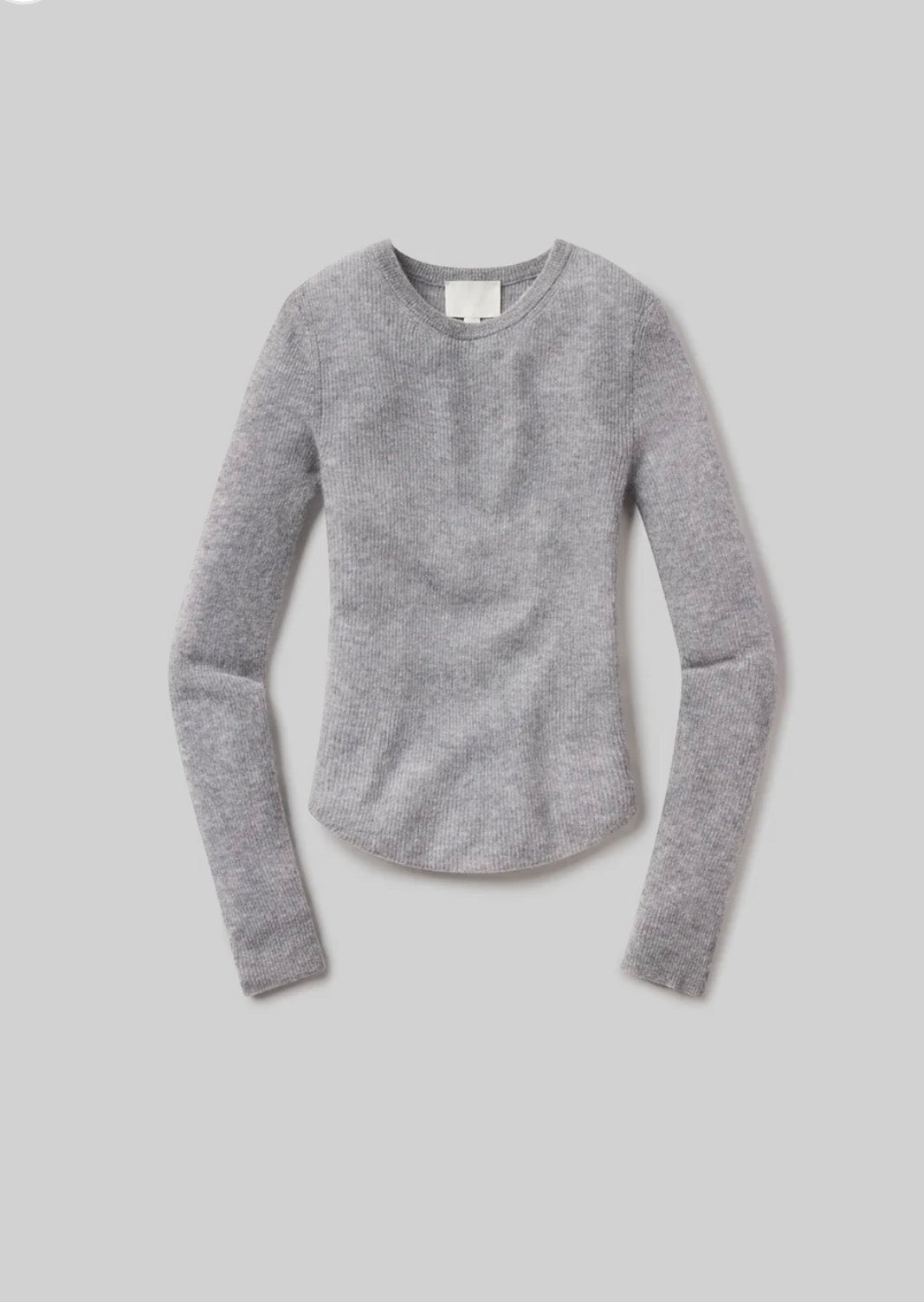 Alessia Crewneck Sweater - Heather Grey