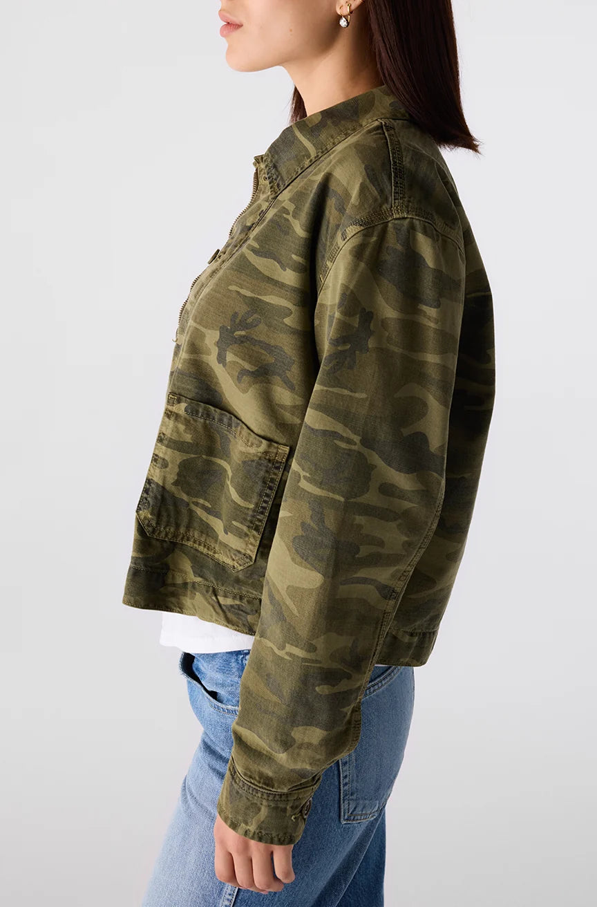 Cadet Jacket in Camo