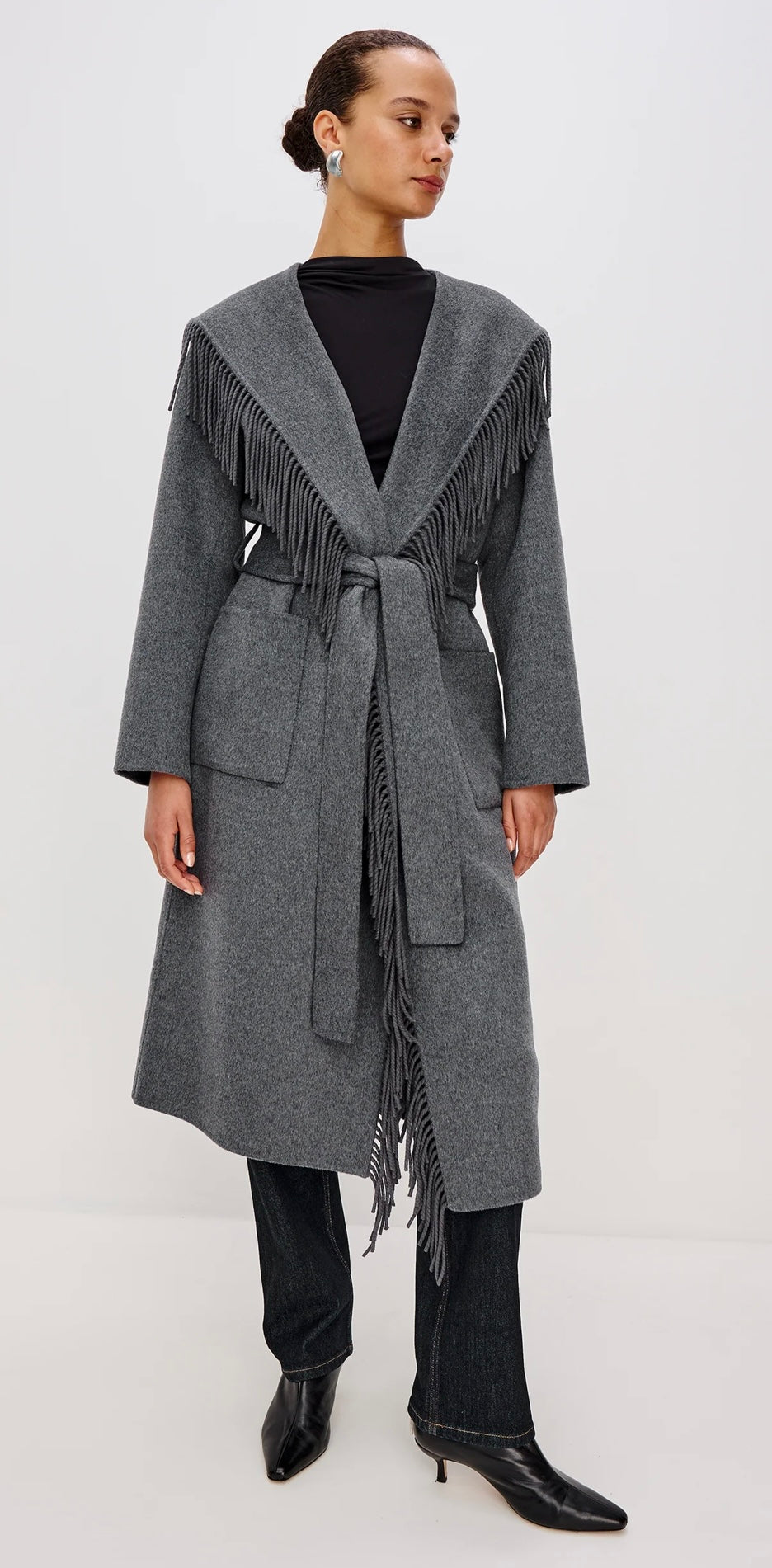 Arlon Jacket in Heather Charcoal