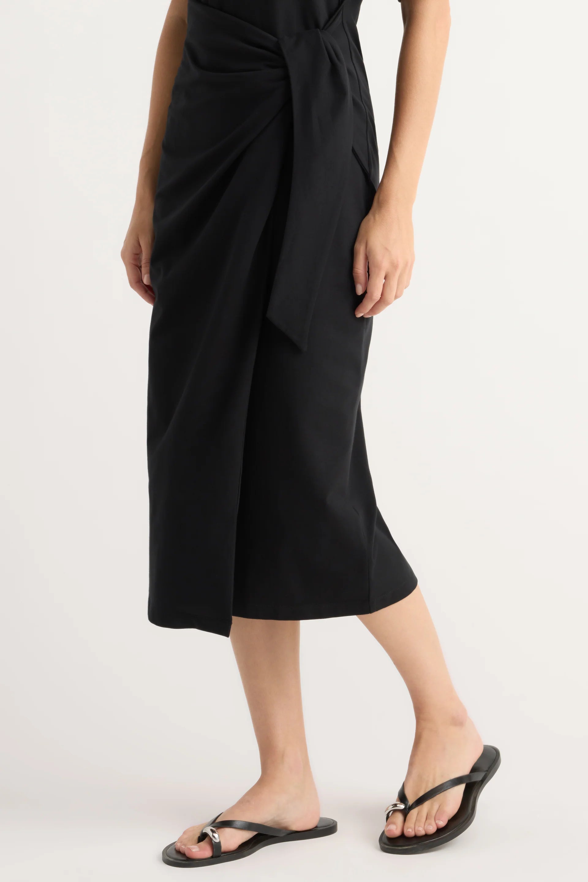 Noa Organic Cotton T-Shirt Wrap Dress